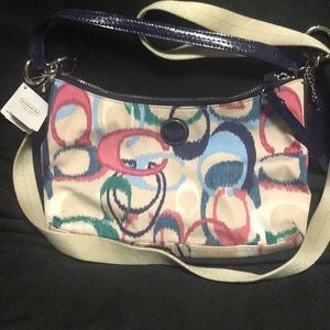 Authentic Multicolor Coach purse *Never been used*